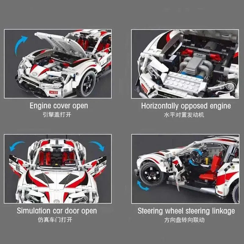 Toyota GT86 JDM 2586pcs