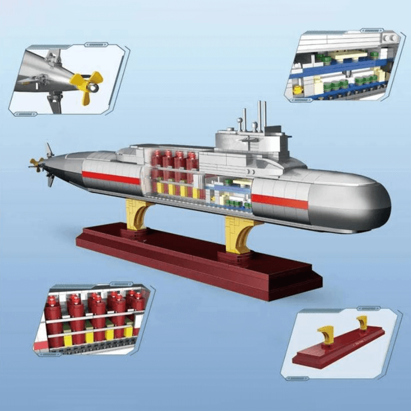 Type 092 Nuclear Submarine | 1019pcs