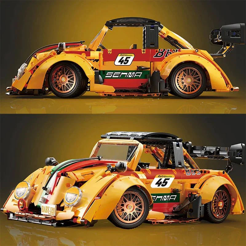 VW Beetle Slammed Cuban Cruiser 2368pcs